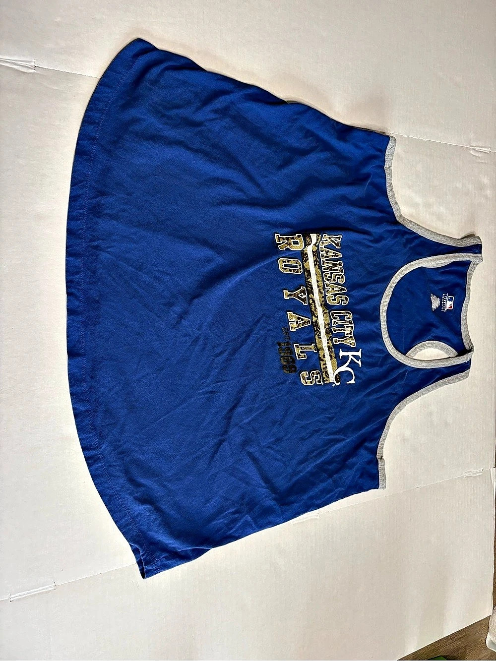 MLB Royal Blue Cotton Tee 2XL